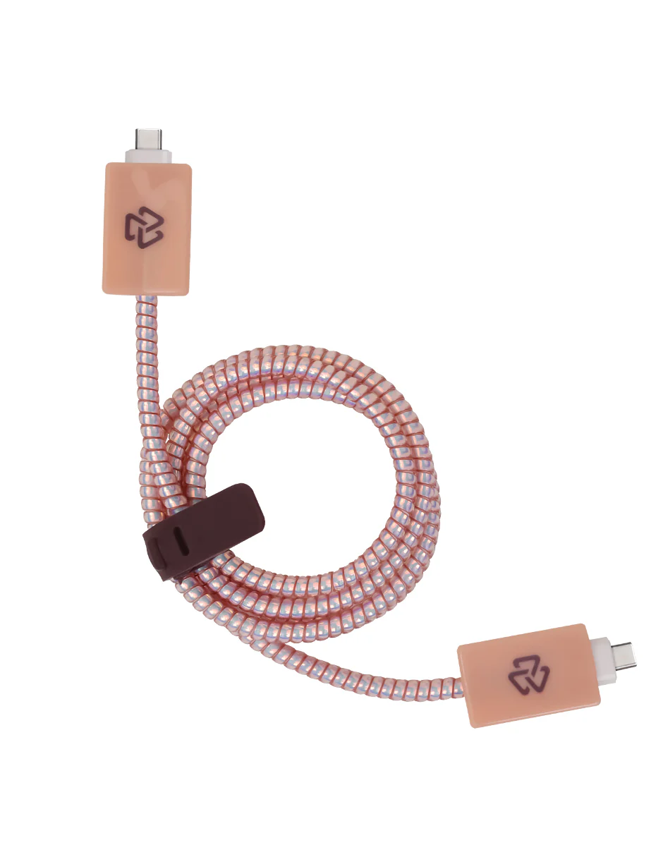 3 Pack Carga Ultra Rápida VIVA STF Cargador 20W + Cable 60 W Tipo C-Tipo C + Kit protector Nude - Image 3