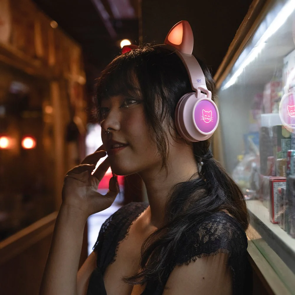 Audifonos Inalambricos On Ear Katu STF 5hrs Uso Rosa - Image 6