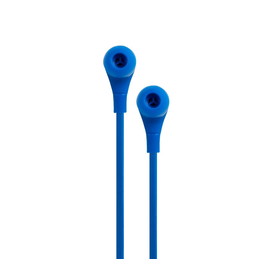 Audífonos alámbricos In-ear Resonanz STF Manos libres con micrófono, Azul - Image 4