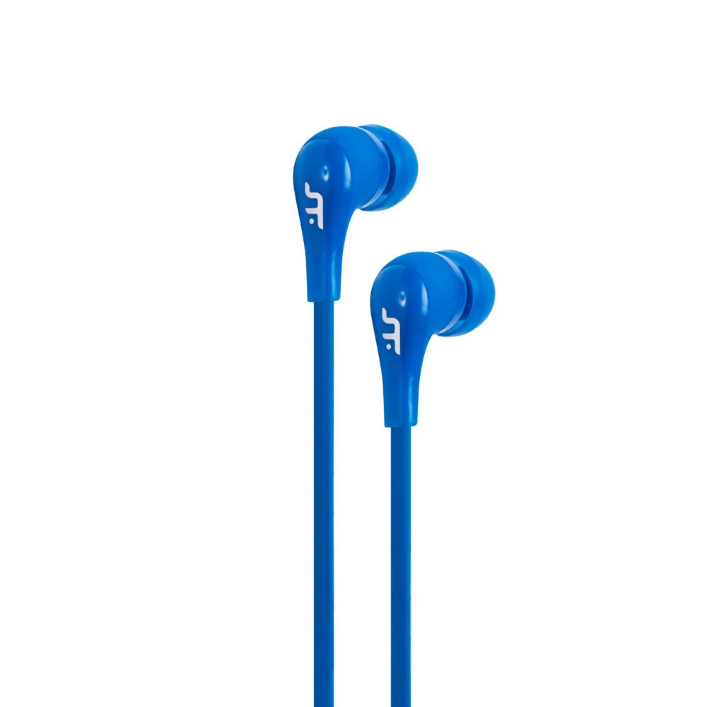 Audífonos alámbricos In-ear Resonanz STF Manos libres con micrófono, Azul - Image 6