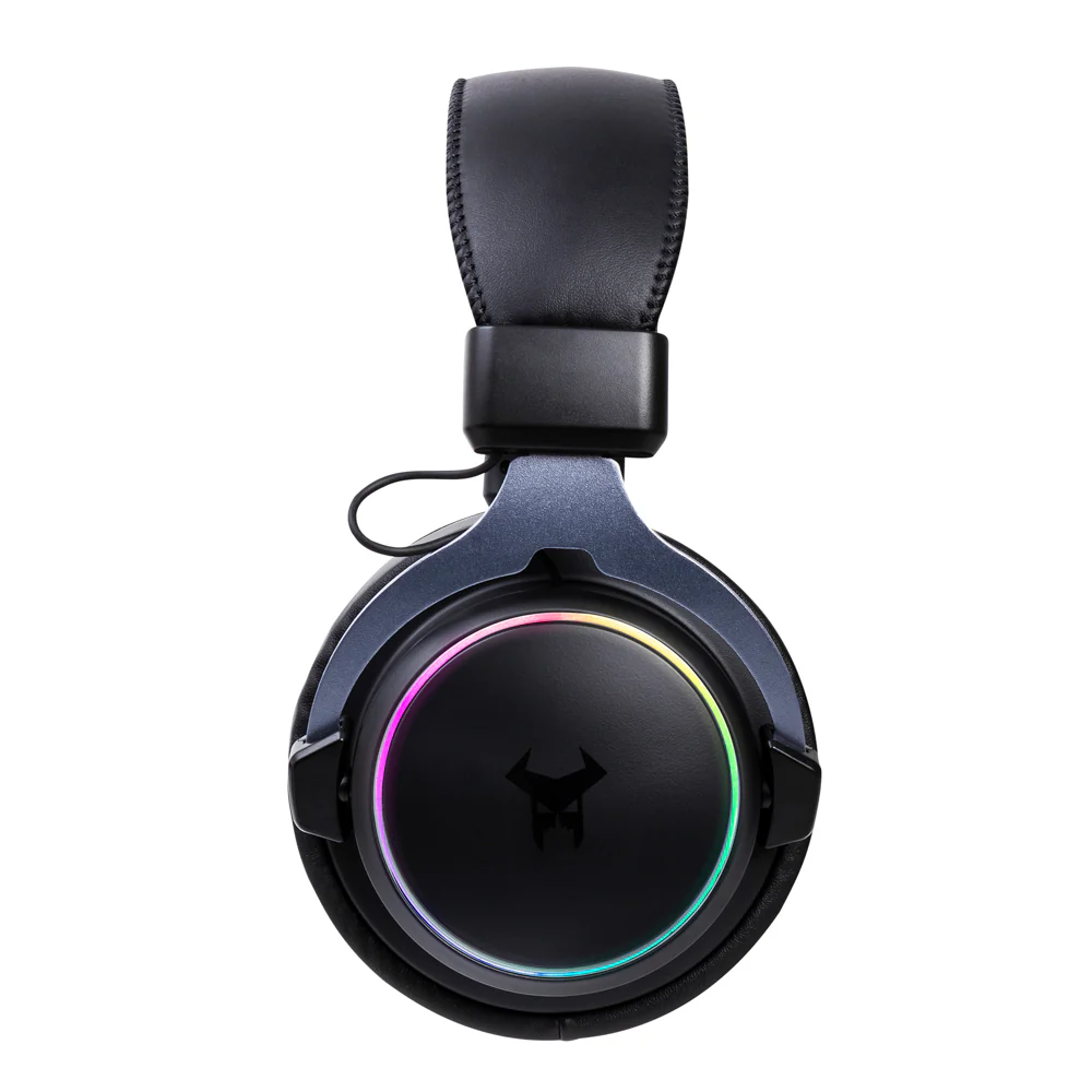 Audífonos Gamer Inalámbricos On ear Beast STF MSI-105 Videojuegos, Micrófono removible, 12 hrs uso, Low Latency, Luz RGB - Image 4