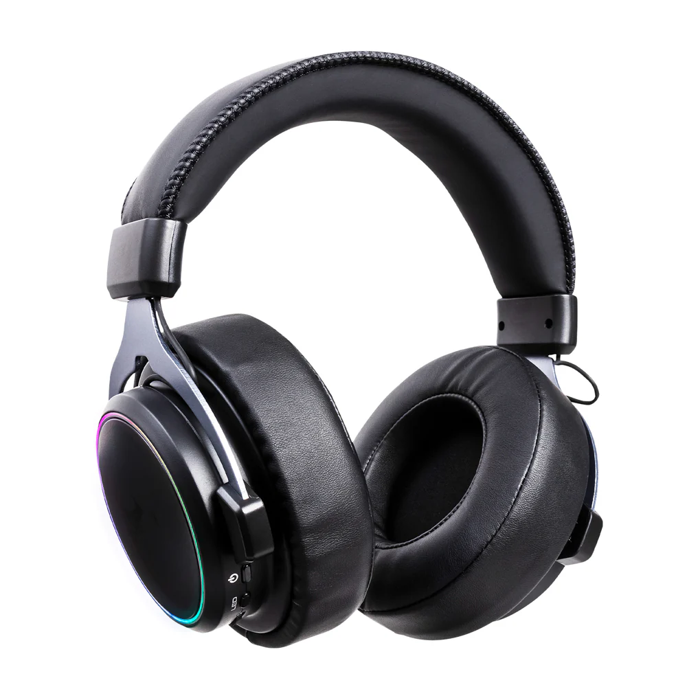 Audífonos Gamer Inalámbricos On ear Beast STF MSI-105 Videojuegos, Micrófono removible, 12 hrs uso, Low Latency, Luz RGB - Image 5