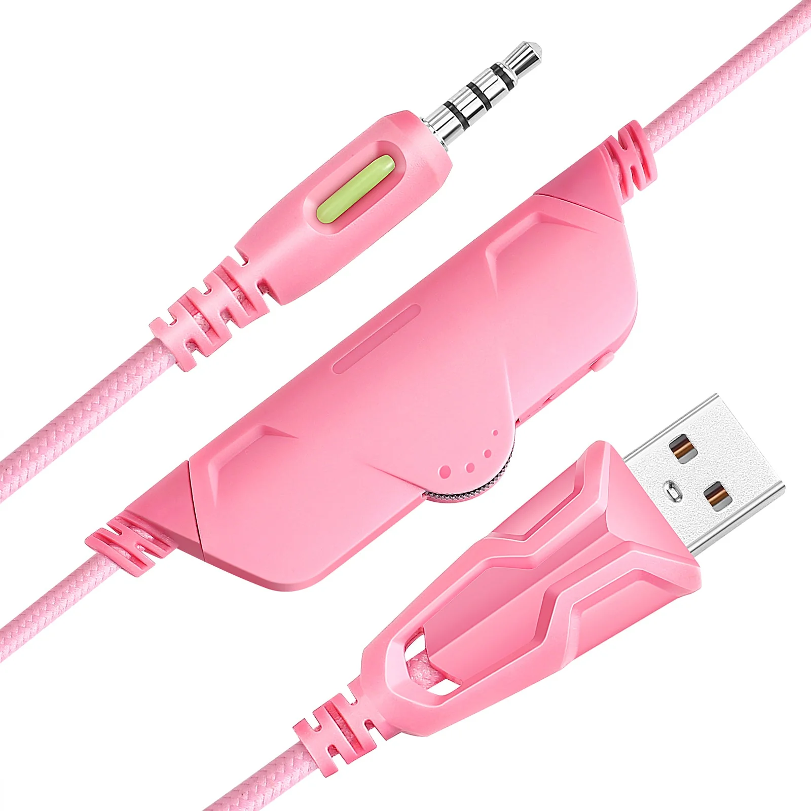Audífonos Alámbricos Gamer On ear Beast STF Muspell Tournament Hi-Fi, 3.5 mm, Rosa - Image 9