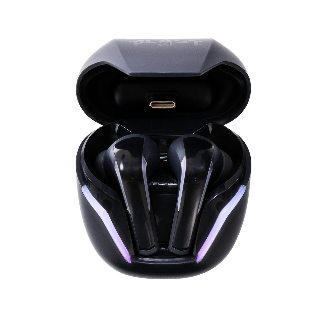 Audífonos Gamer Inalámbrico TWS Beast STF MSTWS-205 Hi-Fi Videojuegos, 6hrs uso, 4 micrófonos - Image 4