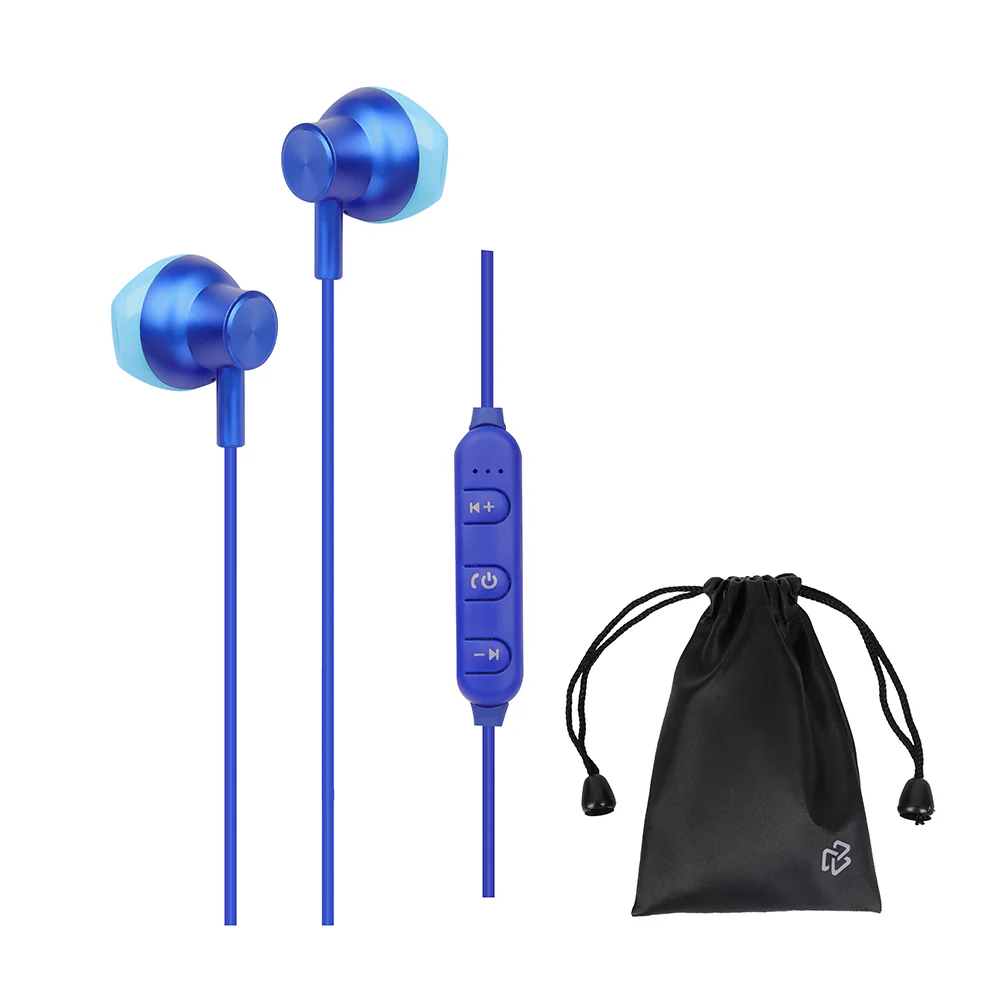 Audífonos Inalámbricos In-Ear VIVA STF Sonido Potente, Alcance de 10m, Azul - Image 4
