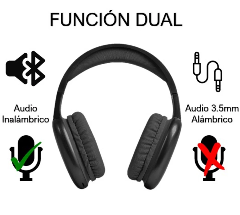 Audifonos Inalambricos On Ear Icon STF 25hrs Uso Blanco - Image 6