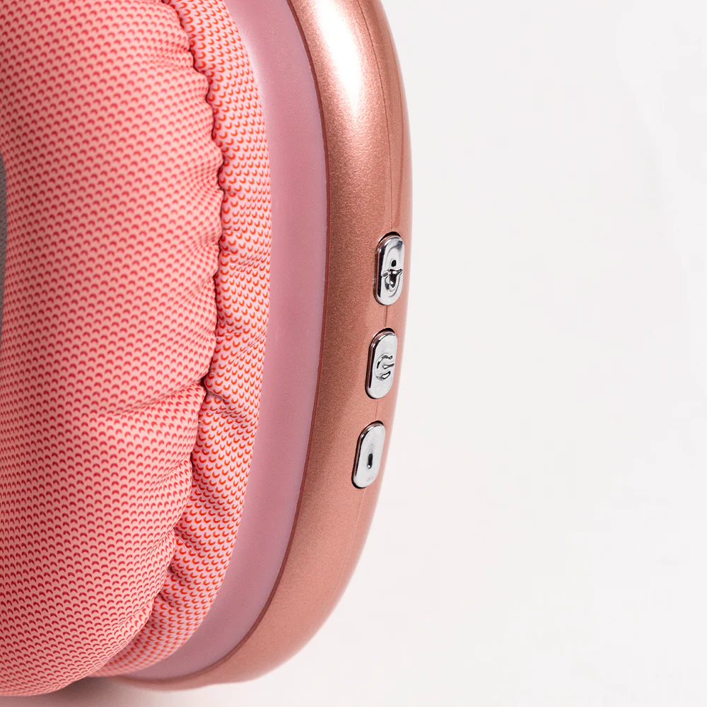 Audifonos Inalambricos On Ear Aurum STF 10hrs Uso Rosa - Image 6