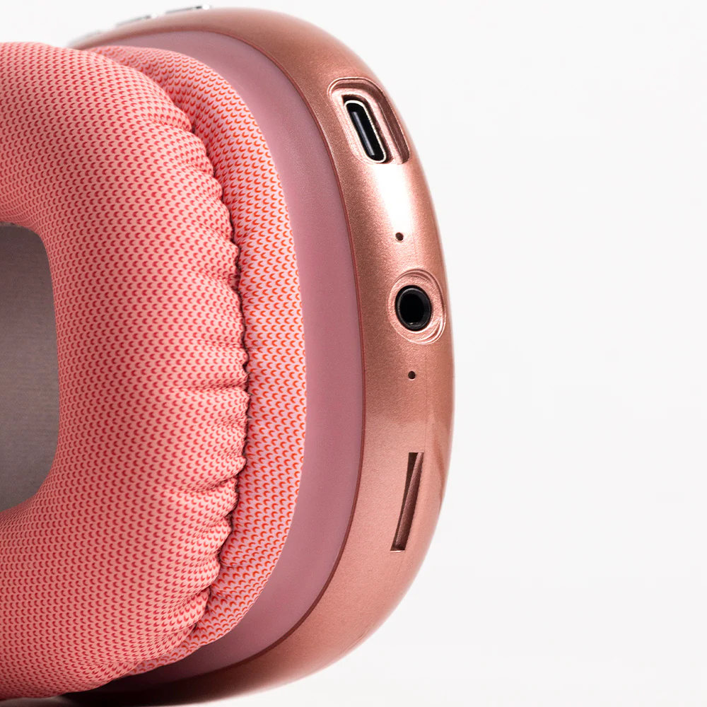 Audifonos Inalambricos On Ear Aurum STF 10hrs Uso Rosa - Image 7