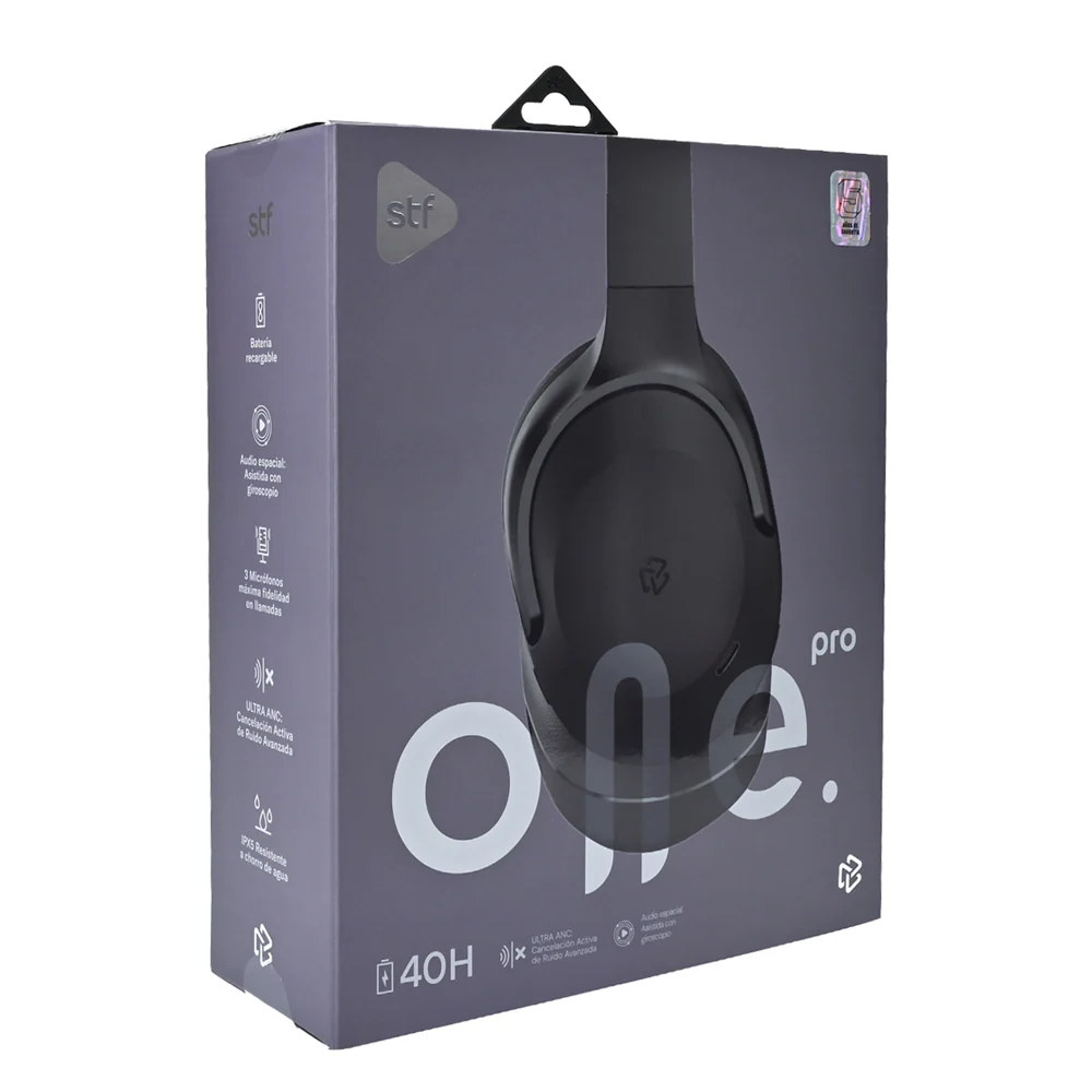 Audifonos Inalambricos On Ear One Pro STF ANC Audio Espacial 40hrs Uso - Image 10