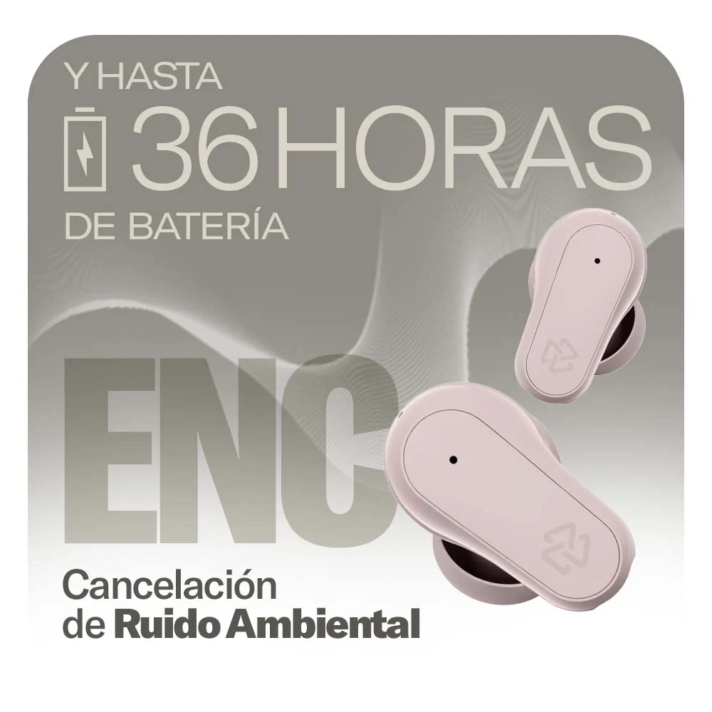 Audifonos Inalambricos Tws One Plus STF 36hrs Uso ANC/ENC 4 Micrófonos Protección IPX4 Negro - Image 6