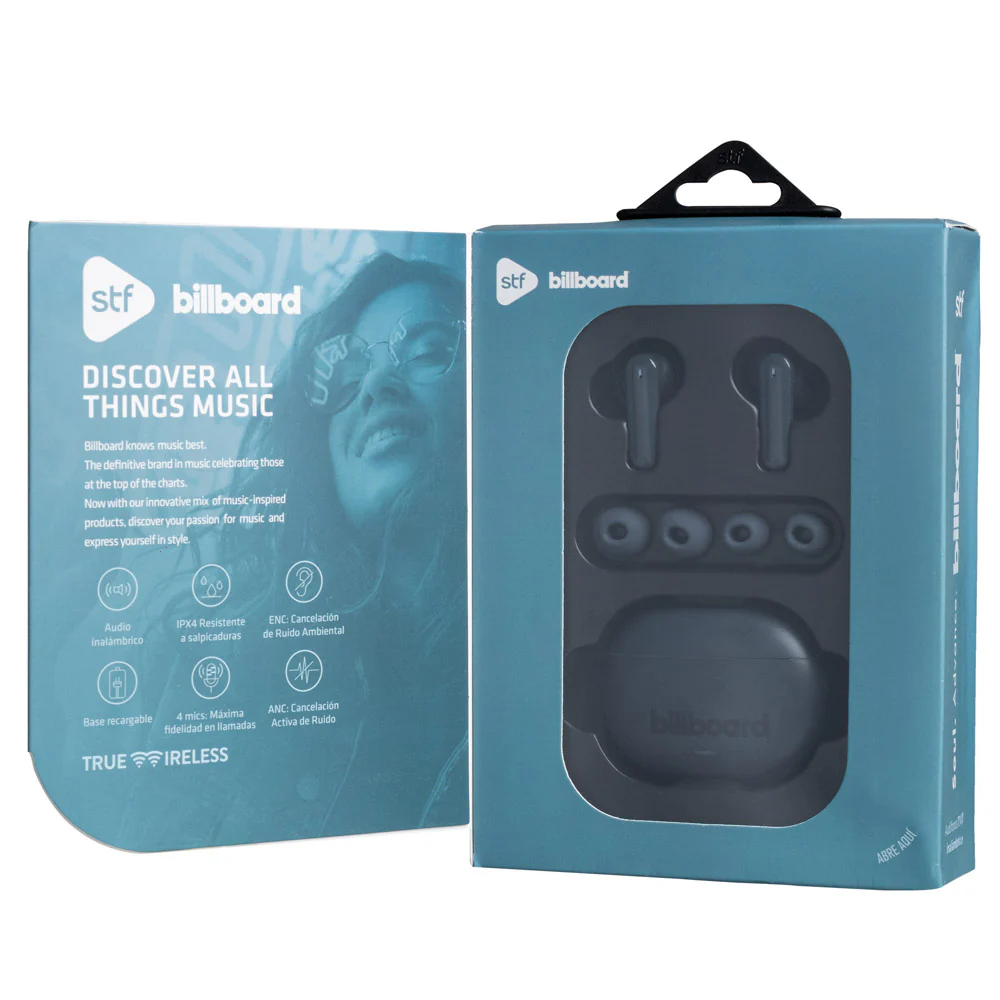 Audifonos Inalambricos Tws Soul Advance STF - Billboard 27hrs Uso ANC/ENC Protección IPX4 Negro - Image 9