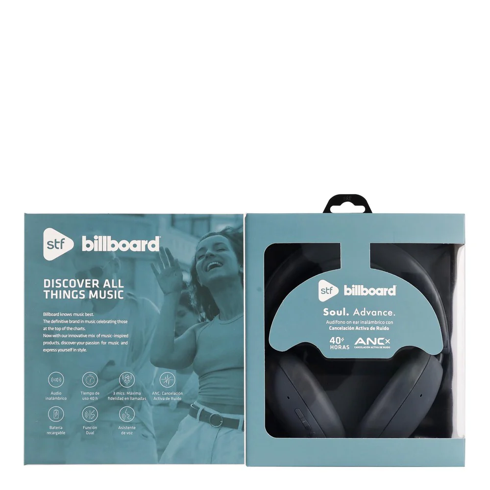 Audifonos Inalambricos On Ear Billboard STF Advance 44 Hrs Uso ANC - Image 8