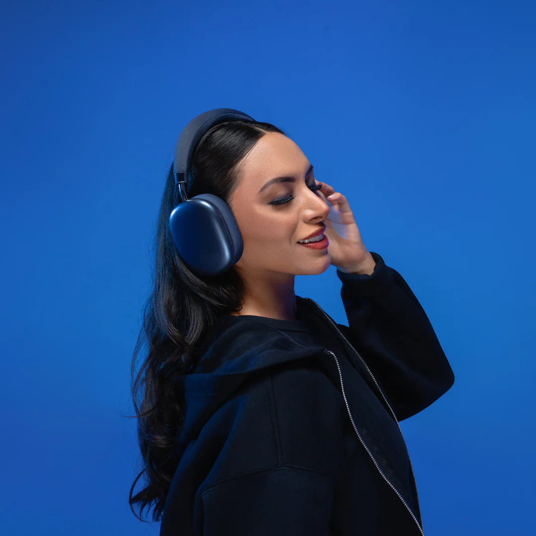 Audifonos Inalambricos On Ear STF Cherry 20 Hrs Azul - Image 6