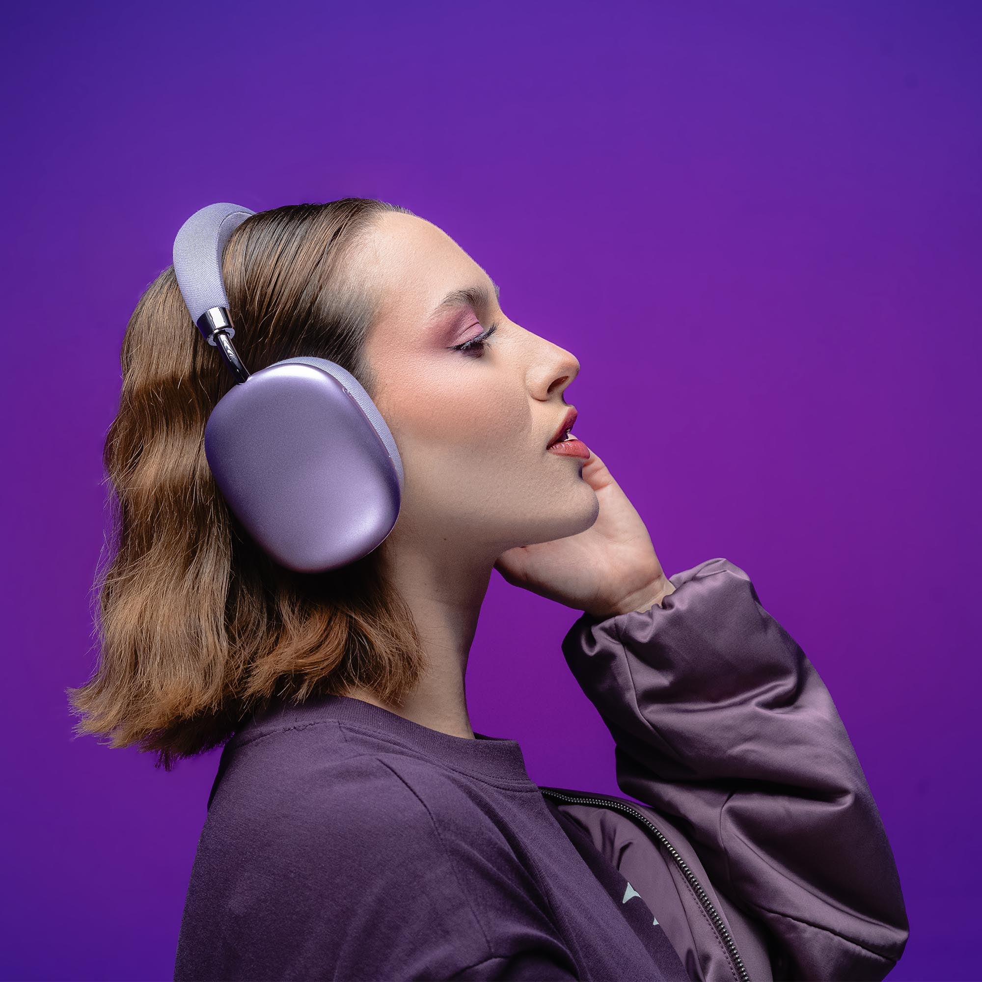 Audifonos Inalambricos On Ear STF Cherry 20 Hrs Lila - Image 7