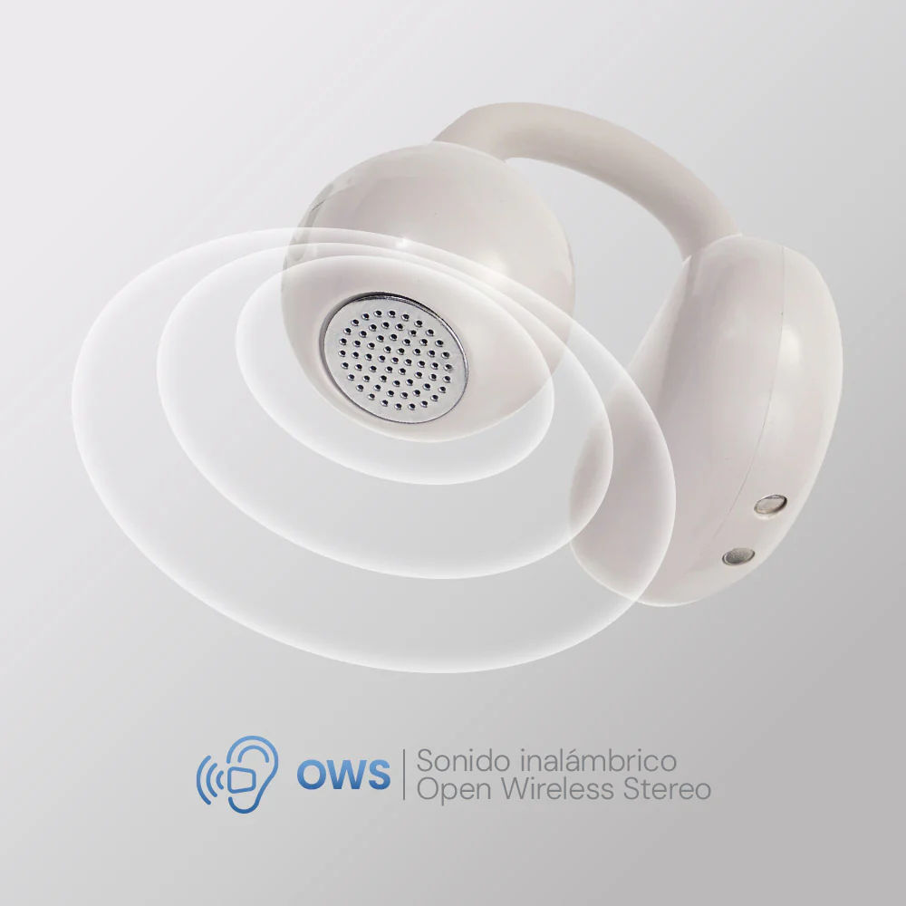 Audifonos Inalambricos Ows One Pods STF 20Hrs Uso Gris - Image 5
