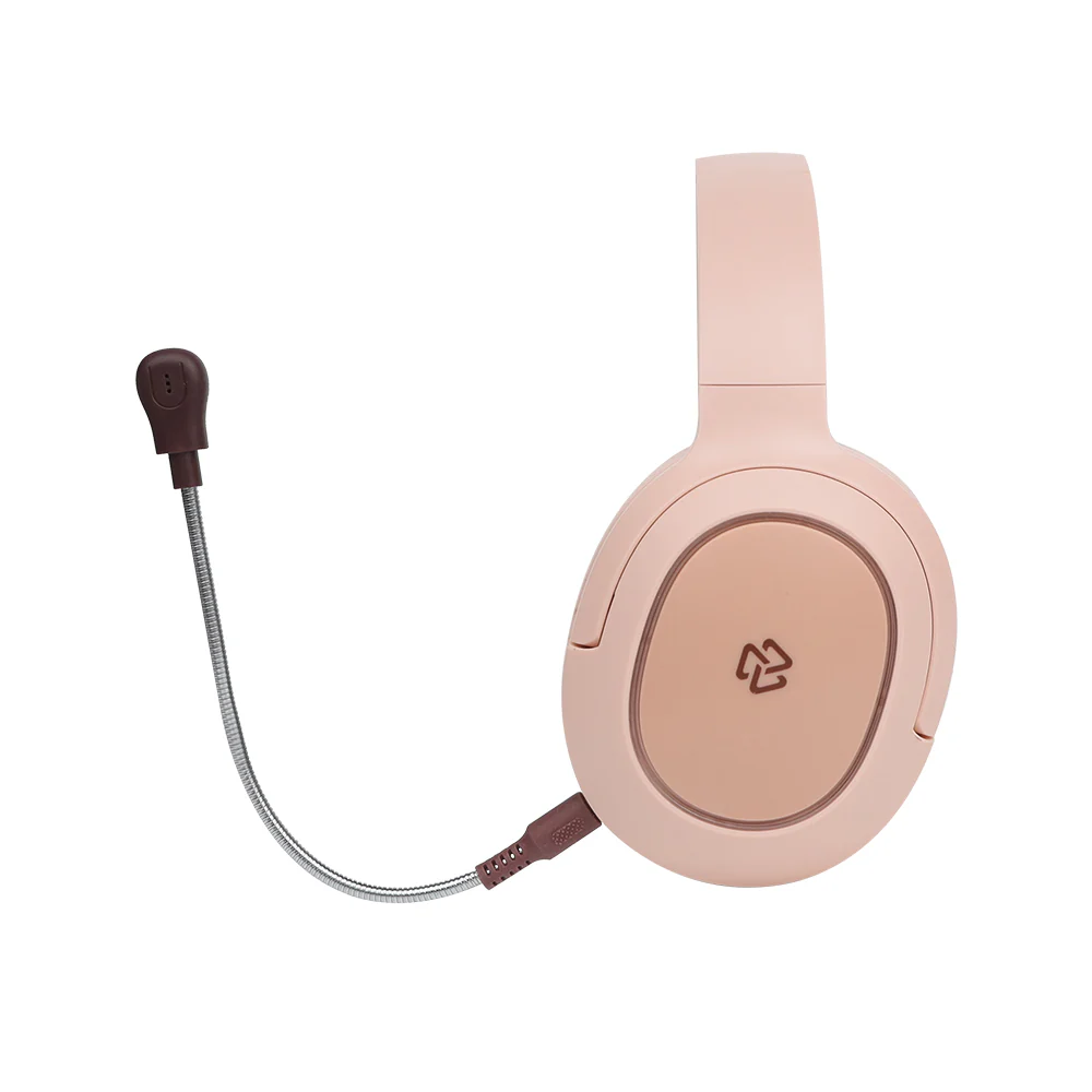 Audífonos Inalámbrico On ear VIVA STF Micrófono removible 3 hrs uso Omnidireccional Rosa - Image 4