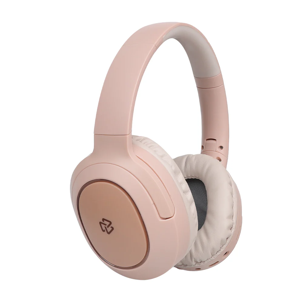 Audífonos Inalámbrico On ear VIVA STF Micrófono removible 3 hrs uso Omnidireccional Rosa - Image 5