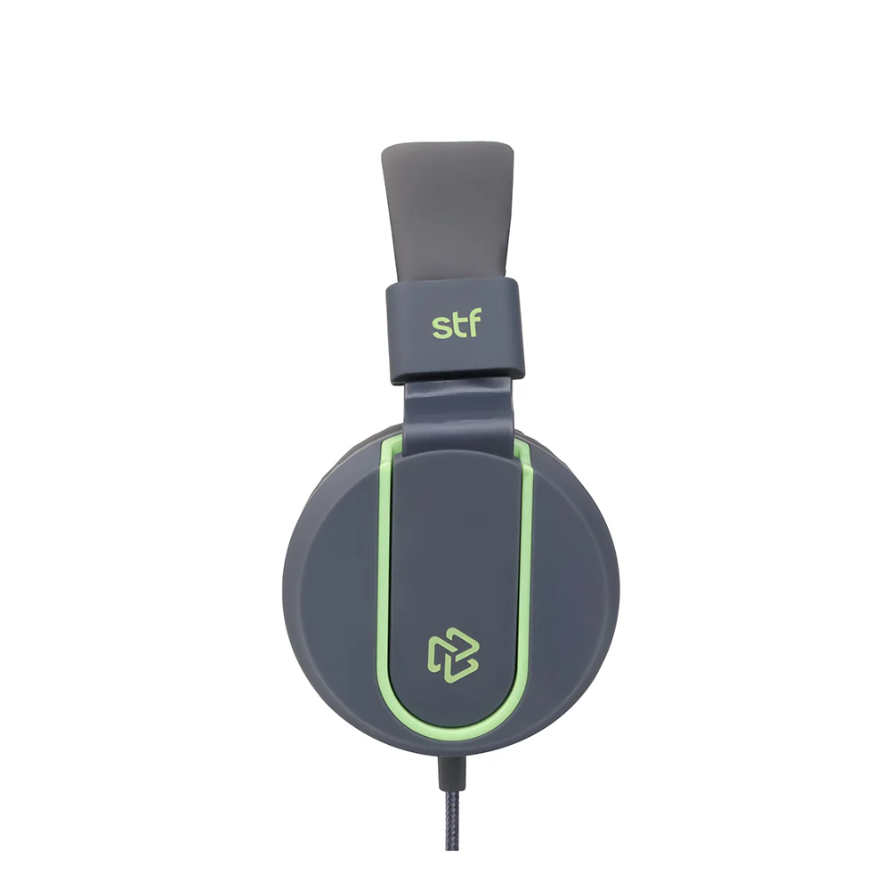 Audifonos Alambricos On Ear Viva STF 8hrs Uso Negro - Image 3