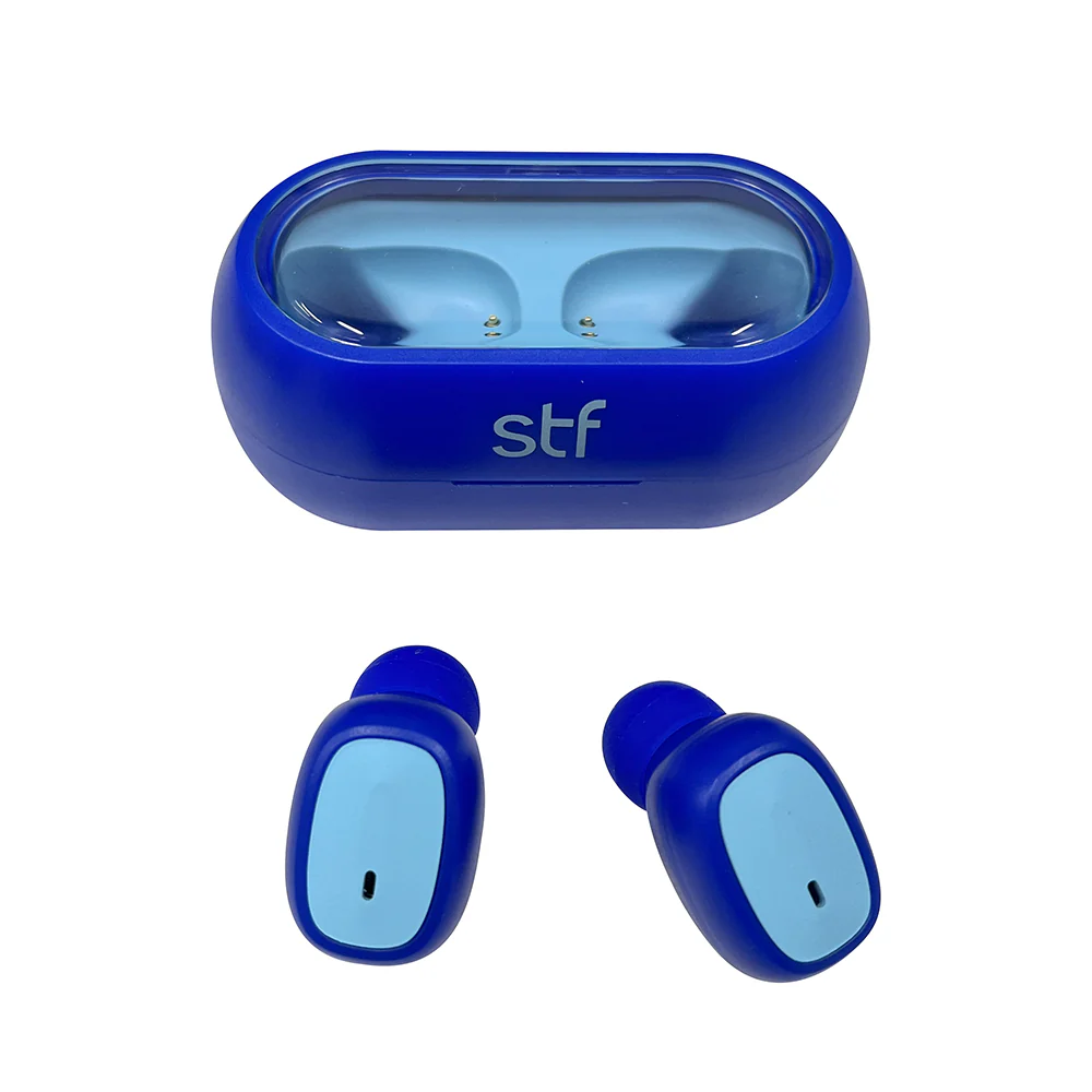Audifonos Inalambricos Tws Viva STF 12hrs Uso Azul - Image 3