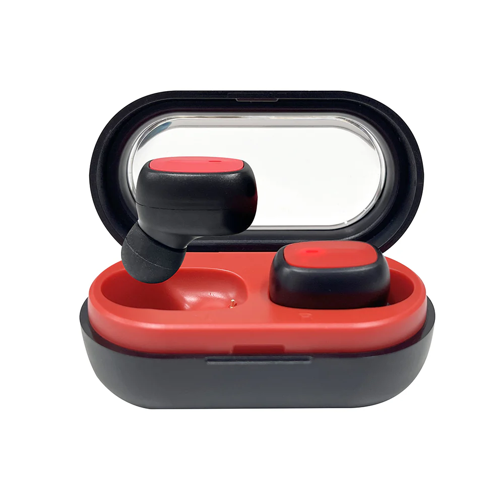 Audifonos Inalambricos Tws Viva STF 12hrs Uso Rojo