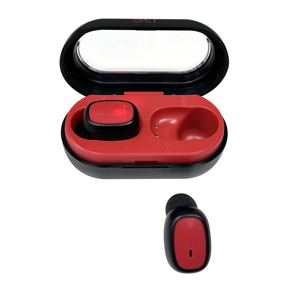 Audifonos Inalambricos Tws Viva STF 12hrs Uso Rojo - Image 2