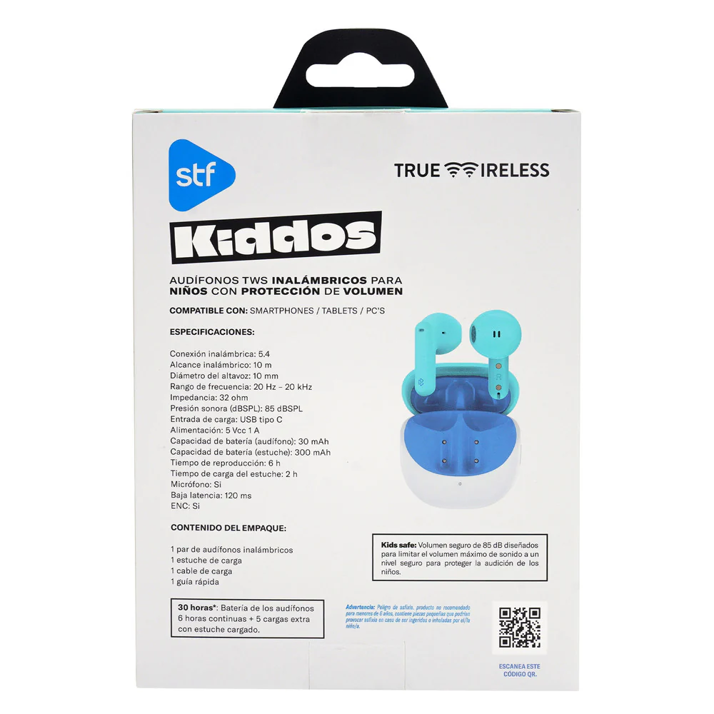 Audifonos Inalambricos Tws Kiddos Infantil STF 36hrs Uso - Image 10
