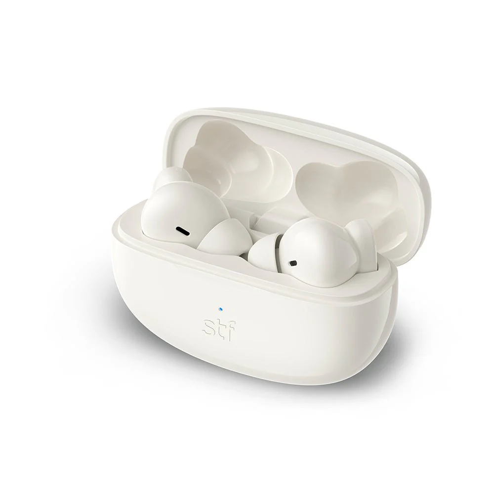 Audifonos Inalambricos Tws Icon STF 42hrs Uso ENC Blanco - Image 3