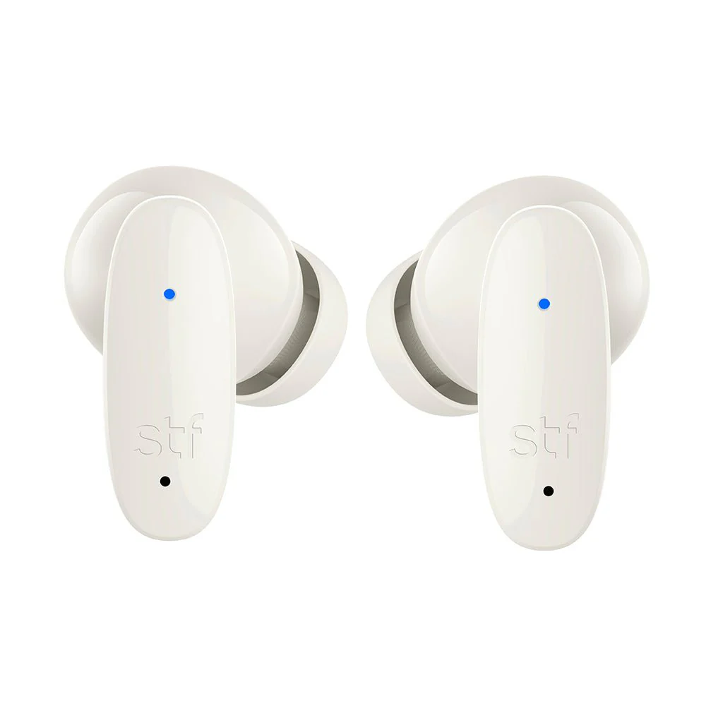 Audifonos Inalambricos Tws Icon STF 42hrs Uso ENC Blanco - Image 4