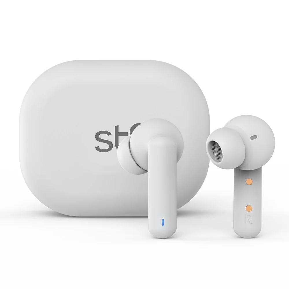 Audifonos Inalambricos Tws Orion STF 24hrs Uso Protección IPX4 Blanco - Image 4