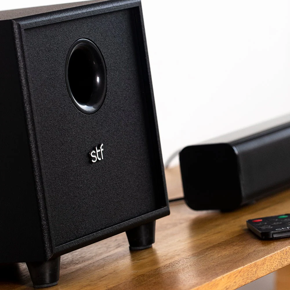 Barra de Sonido Alud Pro 2.1 STF 35W HDMI OPTICO 3.5mm AUX USB - Image 7