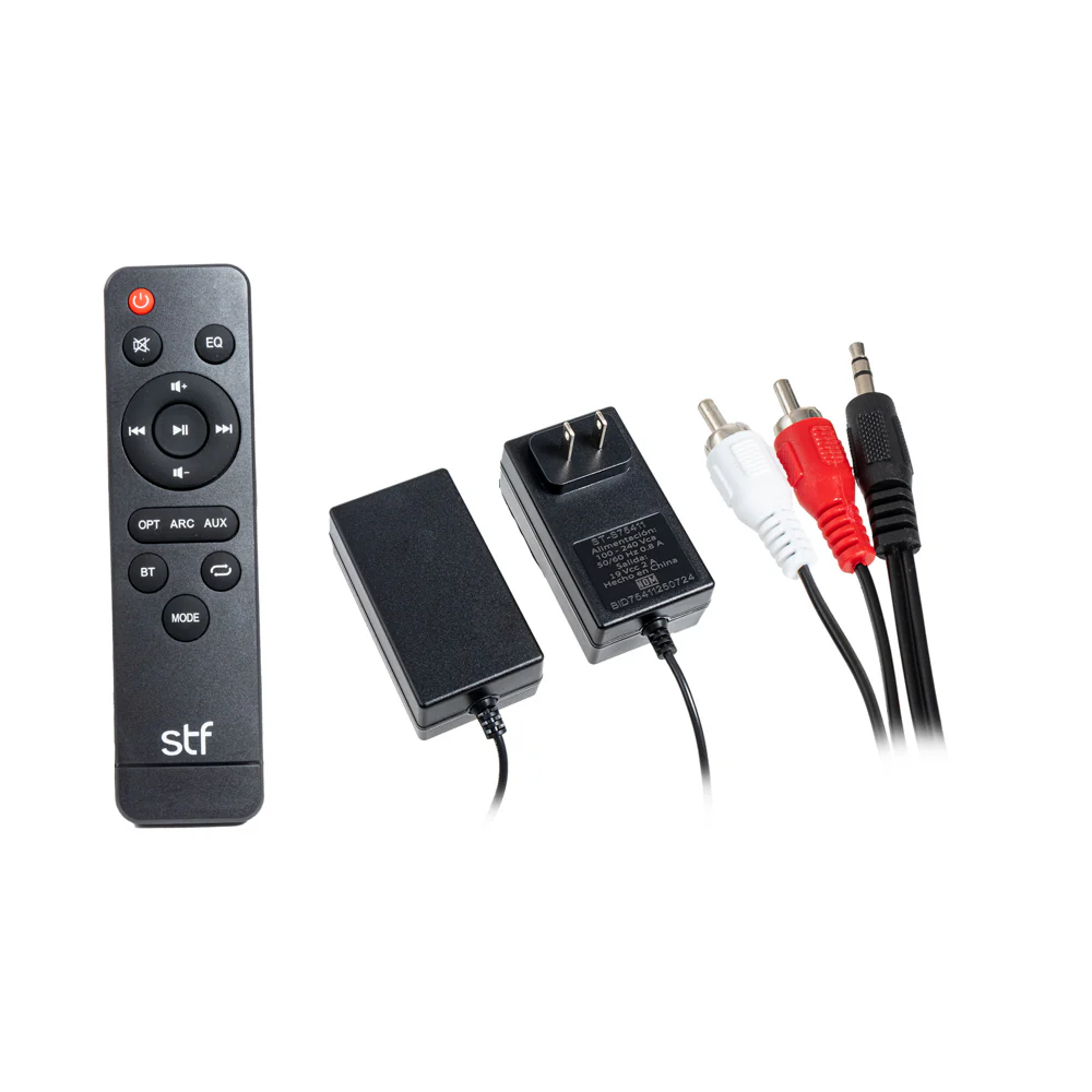 Barra de Sonido Blade Max 2.1 STF 60W Subwoofer Inalámbrico HDMI OPTICO 3.5mm AUX USB - Image 5
