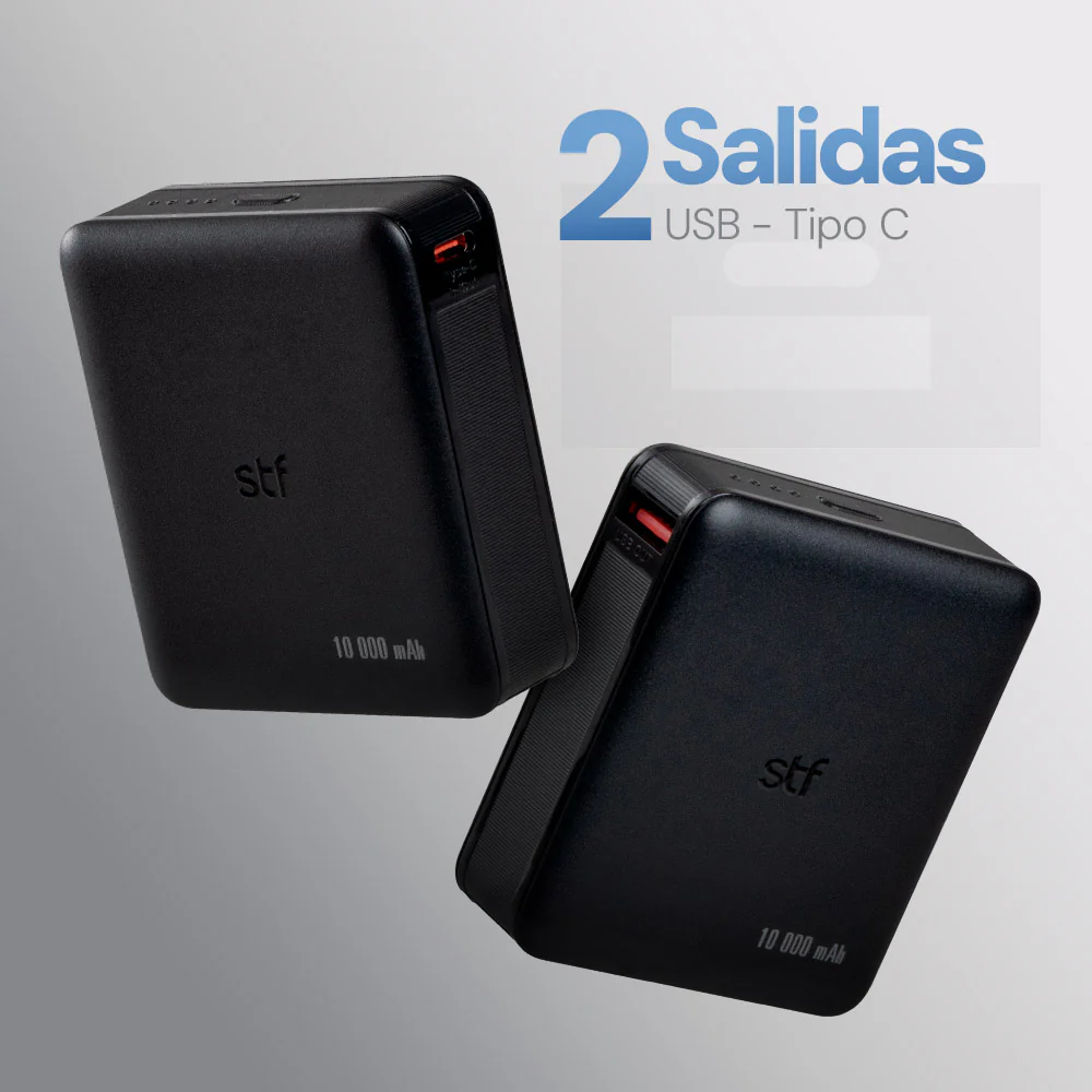 Batería Portátil Power Bank STF 10000 mAh 22W Carga Ultra Rápida - Image 5