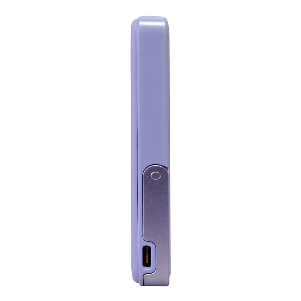 Batería Portátil Power Bank STF 5000 mAh 20W Carga Magnética Lila - Image 3