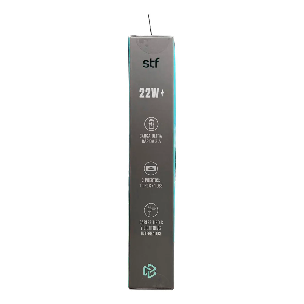 Batería Portátil Power Bank STF 20000 mAh 22W Cables Incluidos Tipo C y Lightning - Image 15