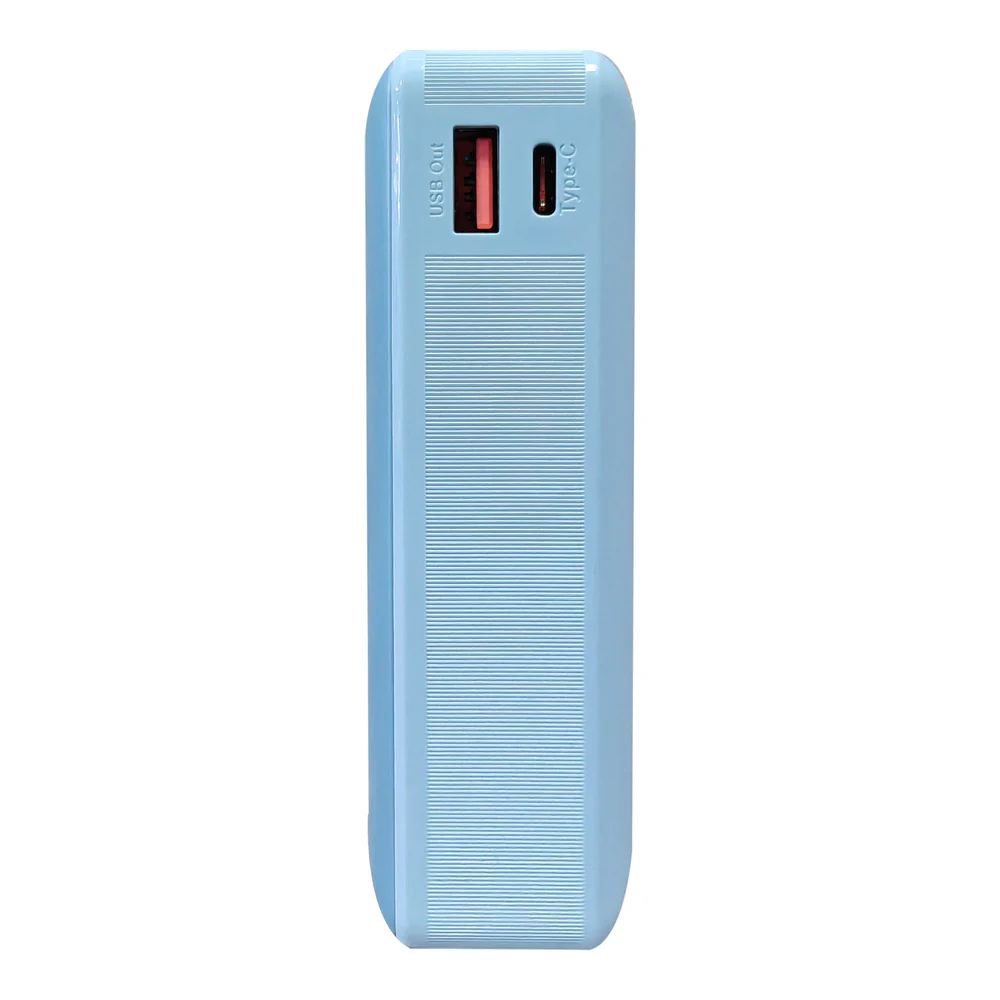 Batería Portátil Power Bank STF 20000 mAh 20W PD Cable tipo C Azul - Image 4