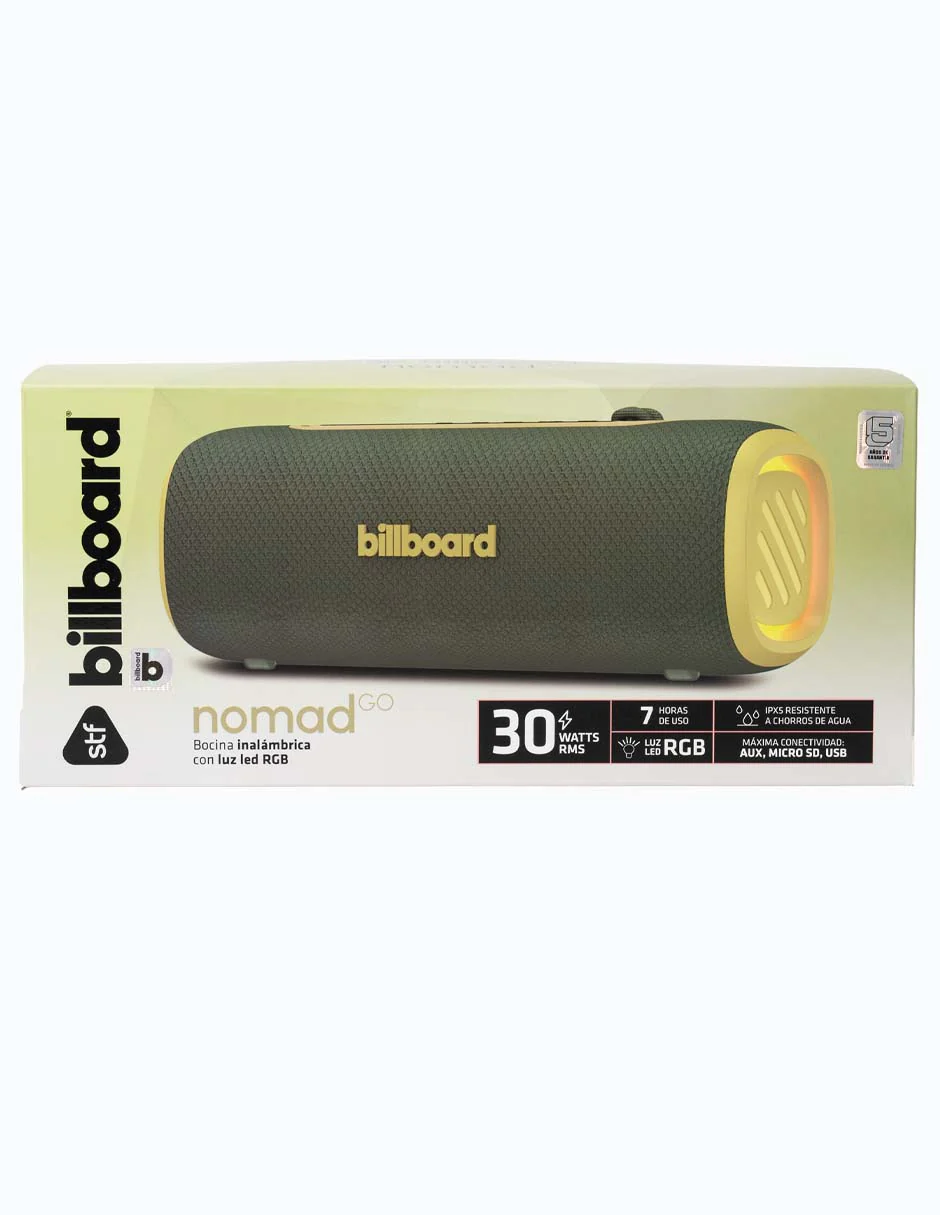 Bocina Inalámbrica Portátil Nomad Go 30W RMS IPX5 - Image 7