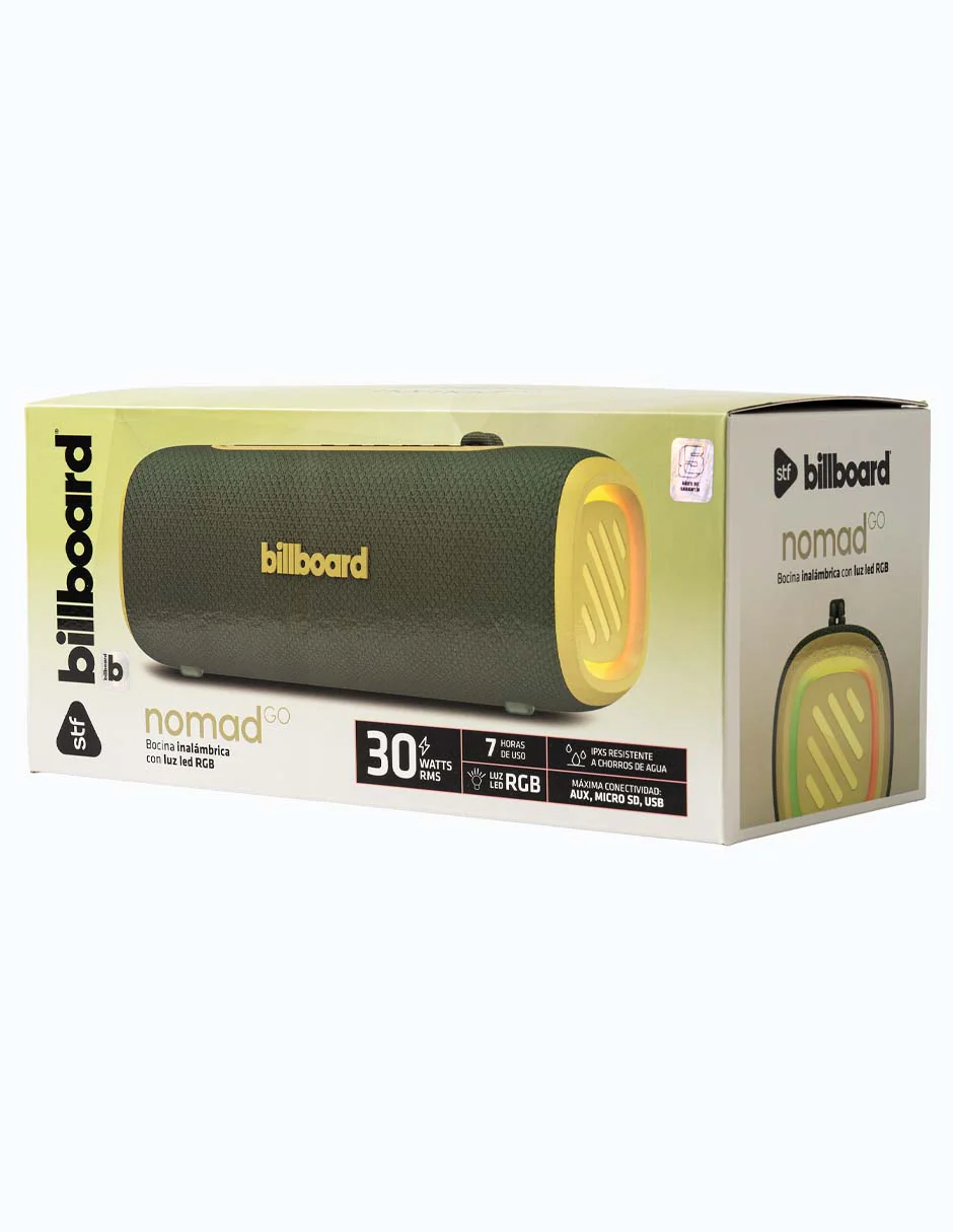 Bocina Inalámbrica Portátil Nomad Go 30W RMS IPX5 - Image 8
