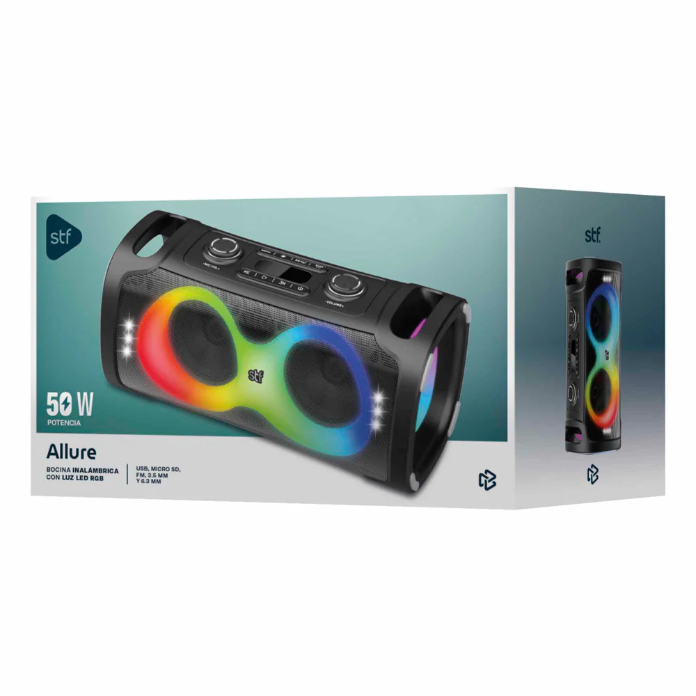 Bocina Inalámbrica Allure Doble 6.5 STF 50W 2hrs Uso - Image 6
