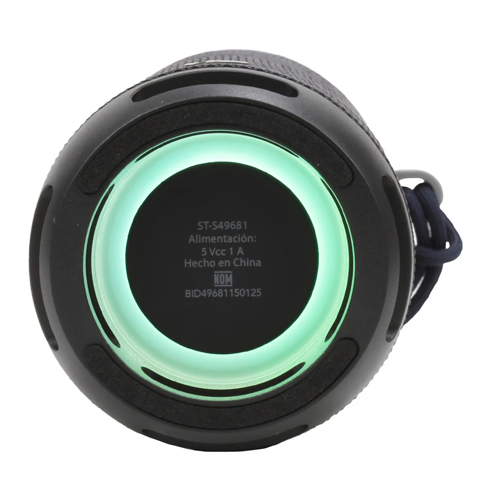 Bocina Portátil Rise STF 10W 5hrs Uso Función Tws Negro - Image 3