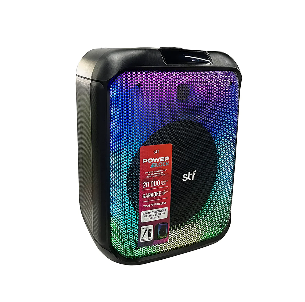 Bocina Portatil Power Block 12 STF 40W 4hrs Uso Funcion Tws - Image 3