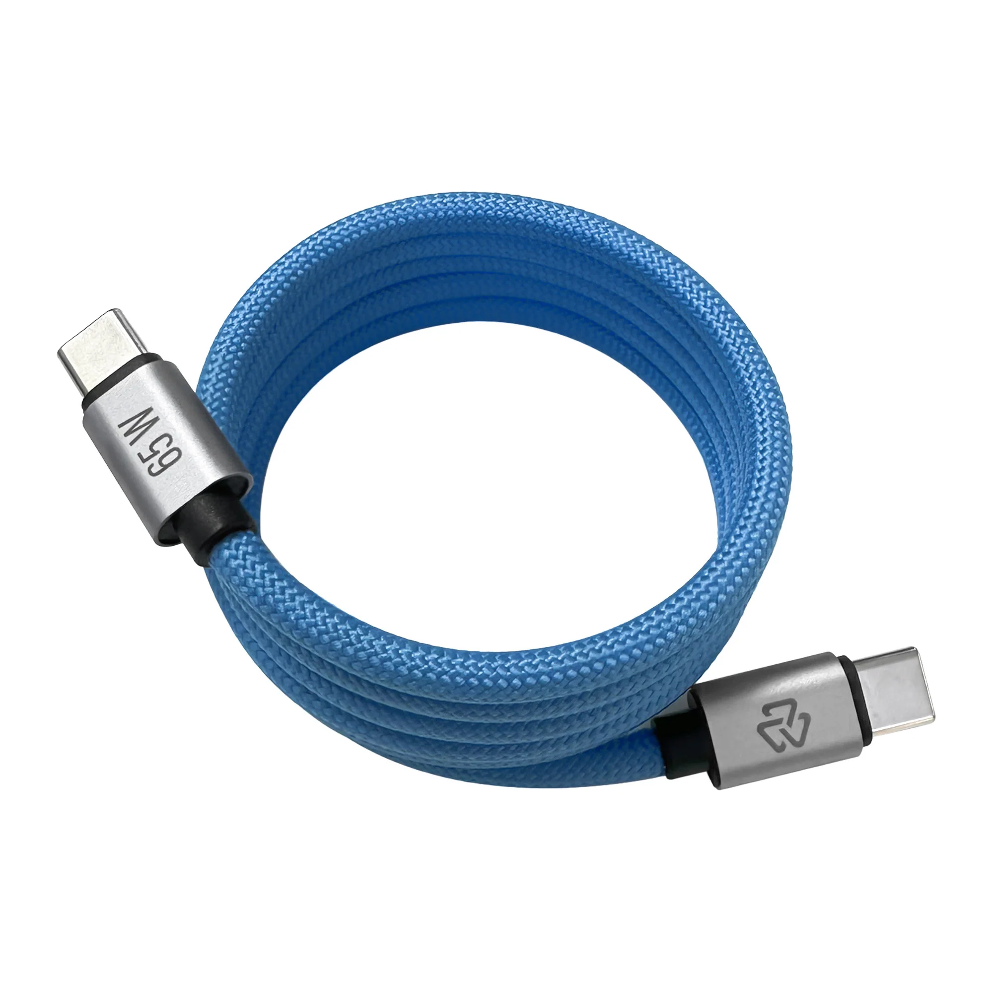 Cable Magnético Tipo C a Tipo C STF Carga Rápida, 65W, Transferencia de datos, Azul - Image 2
