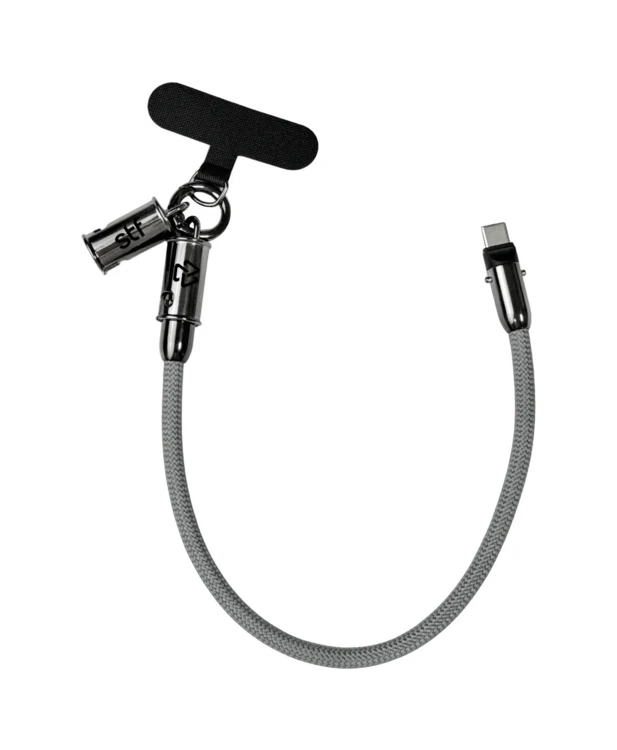 Cable Sujetador Tipo C STF 60W, Carga Rápida, Función Soporte, 30 cm - Image 5