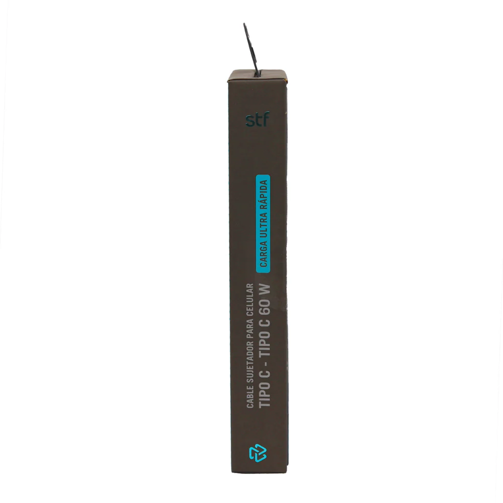 Cable Sujetador Tipo C STF 60W, Carga Rápida, Función Soporte, 30 cm - Image 8