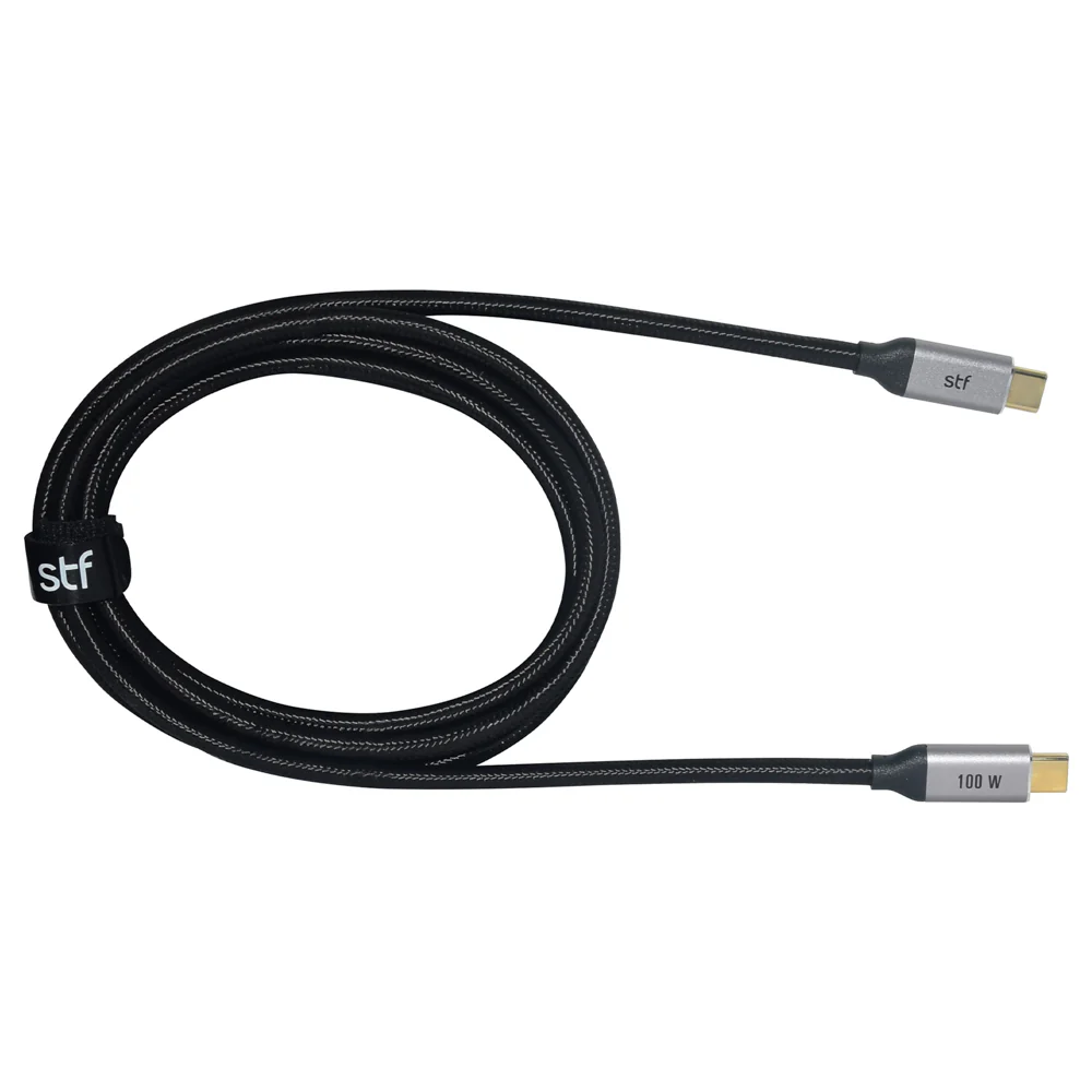 Cable USB C a C STF 100W 4K UHD 1.8m Super Carga Ultra Rápida y Video - Image 4