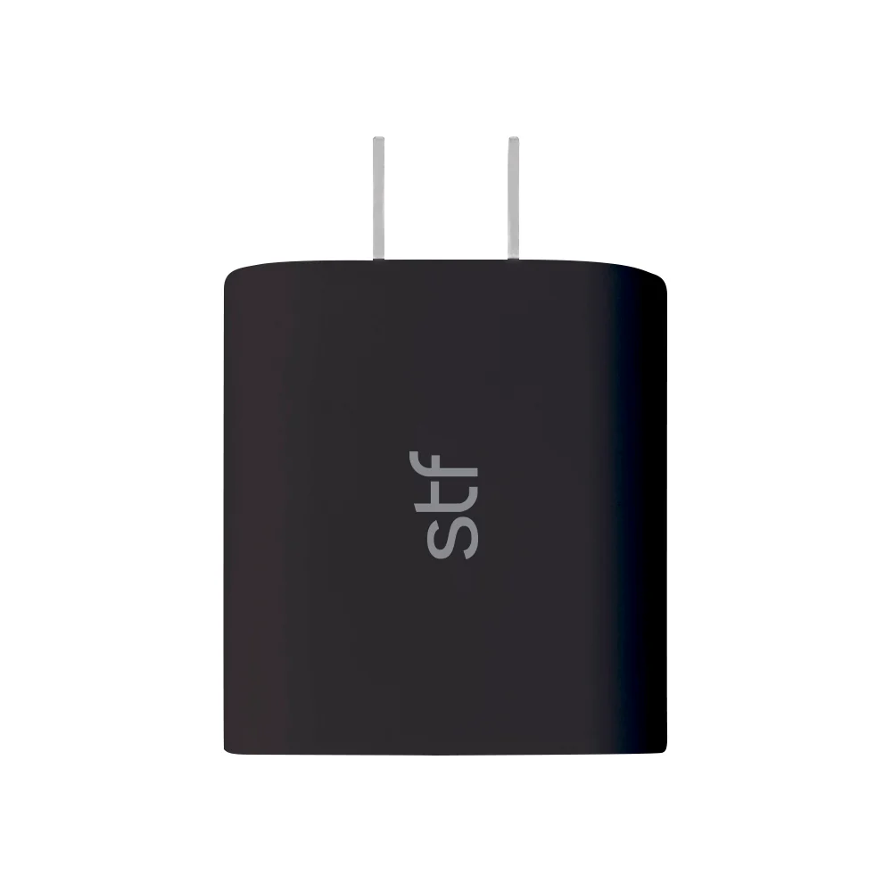 Cargador Pared STF 12W Doble Salida Carga Rápida 2.4A Tipo C + USB - Image 3