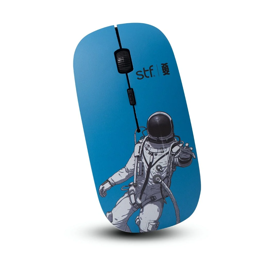 Kit Erik Escalante STF Audífonos, mouse y mousepad 3 en 1 para computadora azul - Image 3
