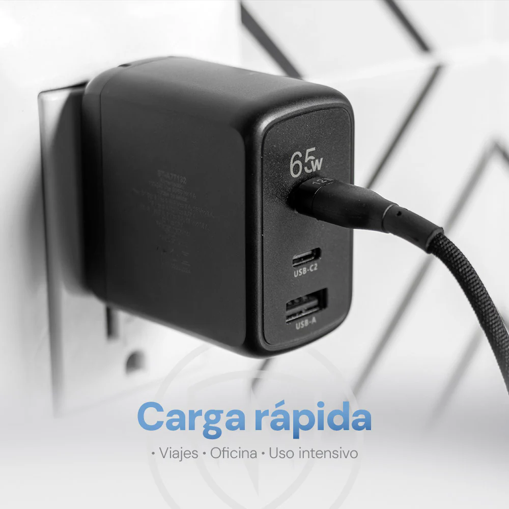 Combo STF Cargador Ultra Rápido GaN + Cable USB-C 1.8 m - Image 2