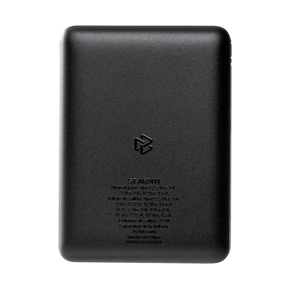 Combo Travel STF 3 en 1 Cargador de Pared Internacional 65W + Batería Recargable 20,000 mAh + Cable 4 en 1 de 1.8m - Image 3