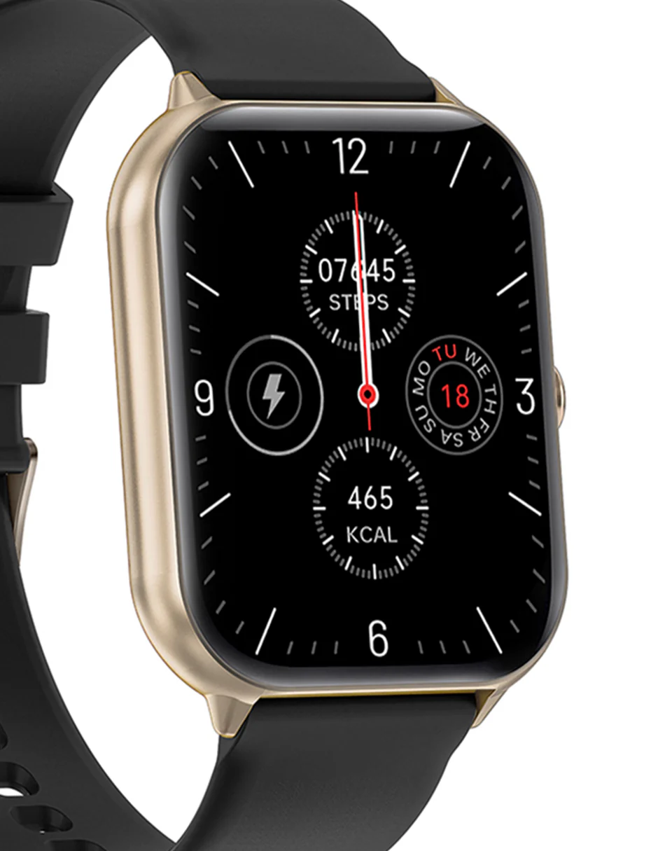 Combo STF Smartwatch Reloj Kronos Blaze + Audífonos True Wireless Tracker pantalla LCD - Image 6