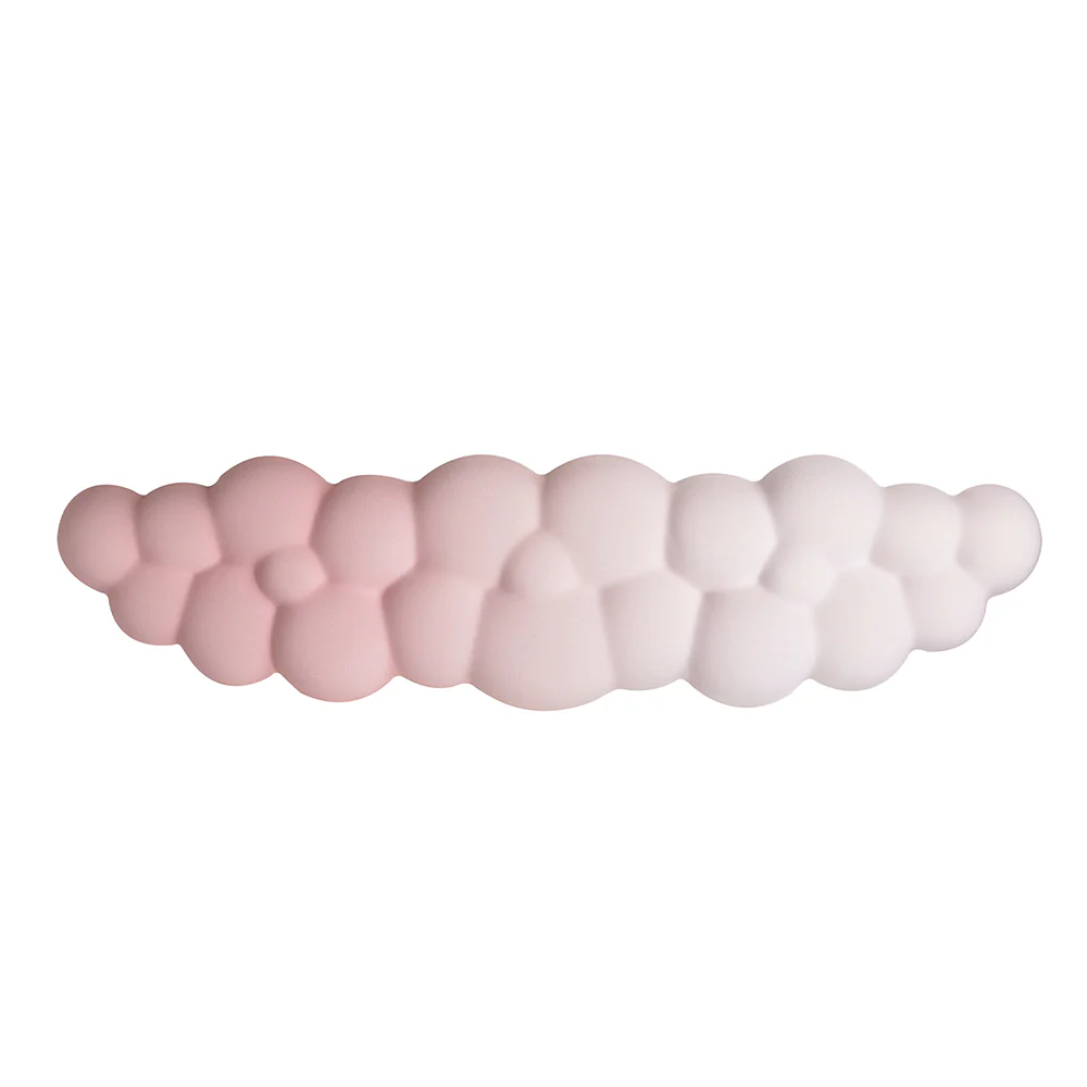 Kit VIVA STF Teclado inalámbrico + Reposa muñecas Para computadora rosa - Image 3